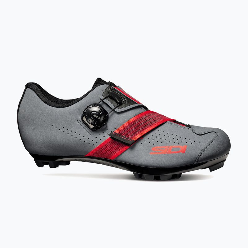 Fahrradschuhe MTB Herren Sidi MTB Aertis grey/red 8