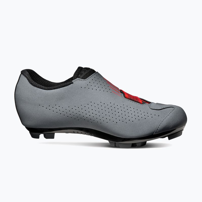 Fahrradschuhe MTB Herren Sidi MTB Aertis grey/red 9