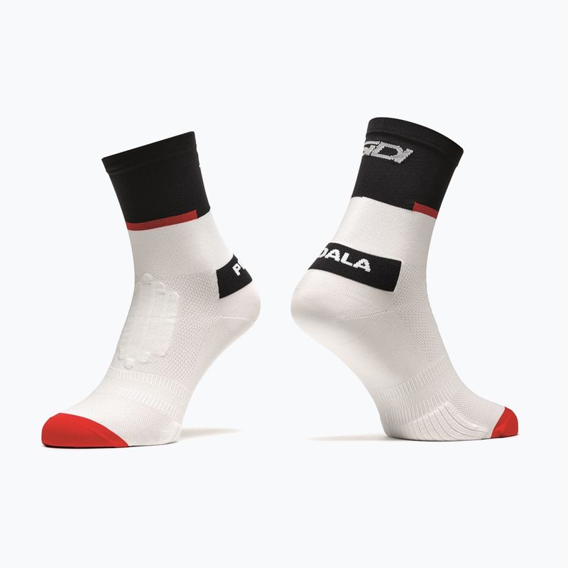 Sidi Neo schwarz/weiße Socken