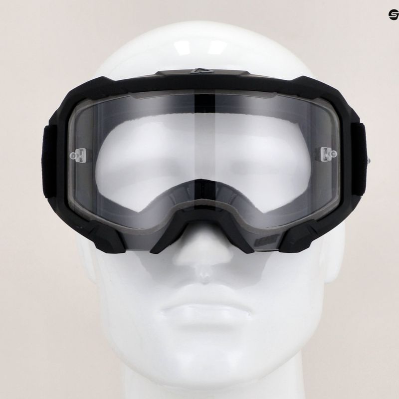Leatt Velocity 4.5 stealth / klar Fahrradbrille 8023020470 9