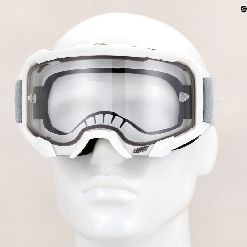 Leatt Velocity 4.5 weiß / klar Fahrradbrille 8023020480 9