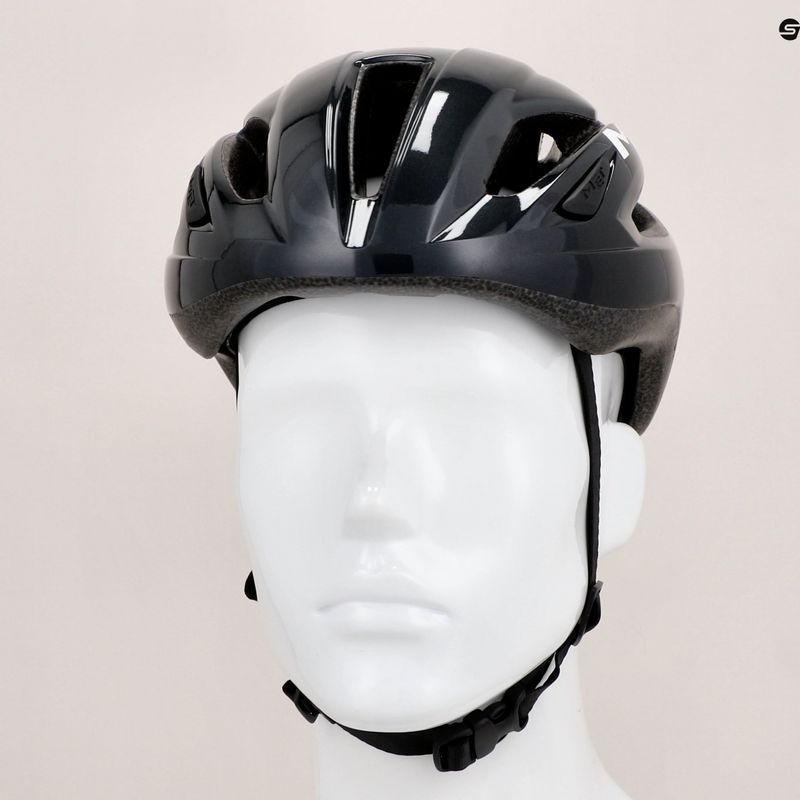 MET Strale Fahrradhelm schwarz-rot 3HM107CE00MNR4 11