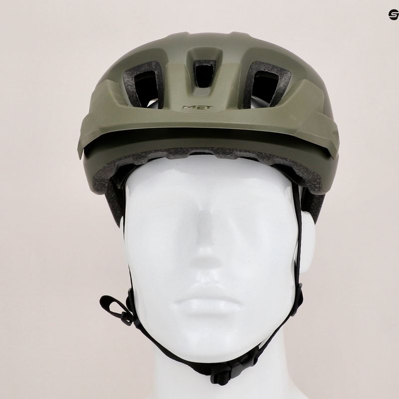 MET Echo grüner Fahrradhelm 3HM118CE00LVE2 12