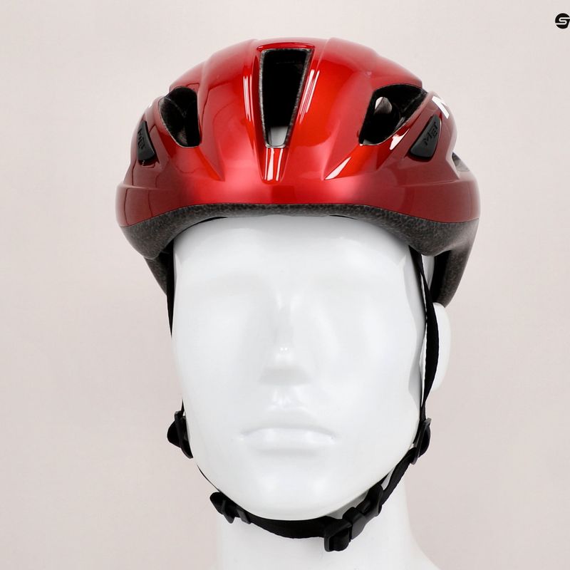 MET Strale Fahrradhelm rot 3HM107CE00MRO2 11