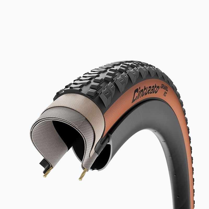 Pirelli Cinturato Gravel RC Classic 700 x 45C schwarz/braun Fahrradreifen 2