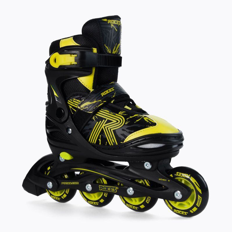 Inline-Skates Kinder Roces Jokey 3. schwarz-gelb 4845