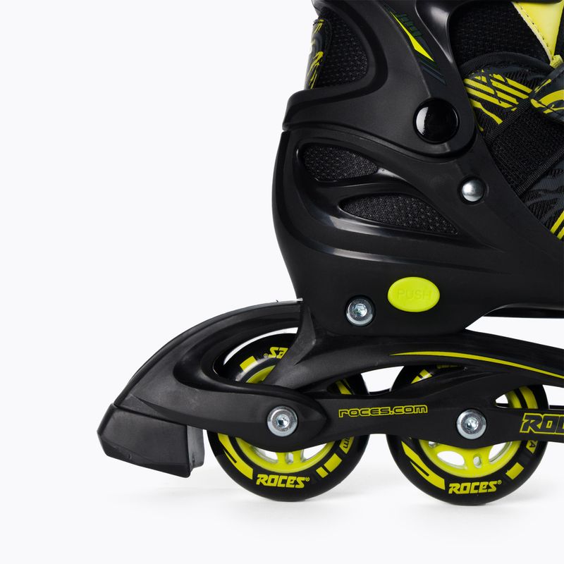 Inline-Skates Kinder Roces Jokey 3. schwarz-gelb 4845 7