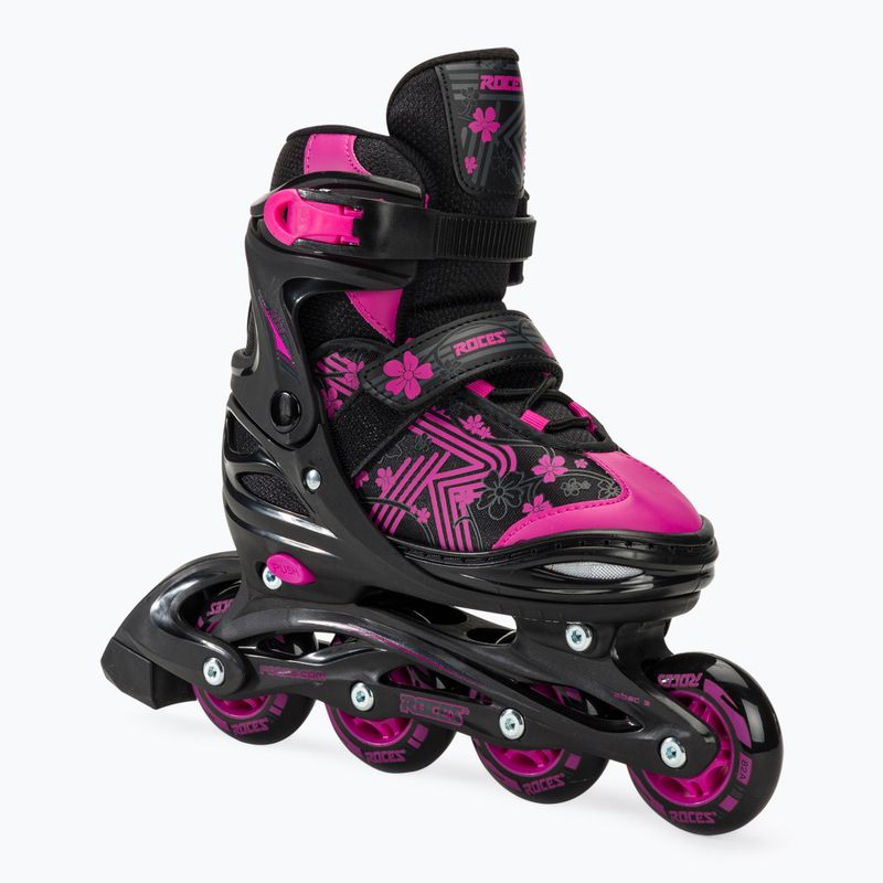 Roces Jokey 3.0 Kinder Rollschuhe schwarz/rosa