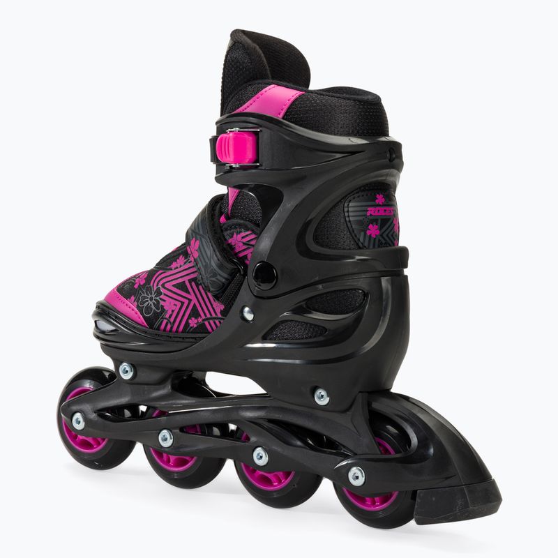 Roces Jokey 3.0 Kinder Rollschuhe schwarz/rosa 3