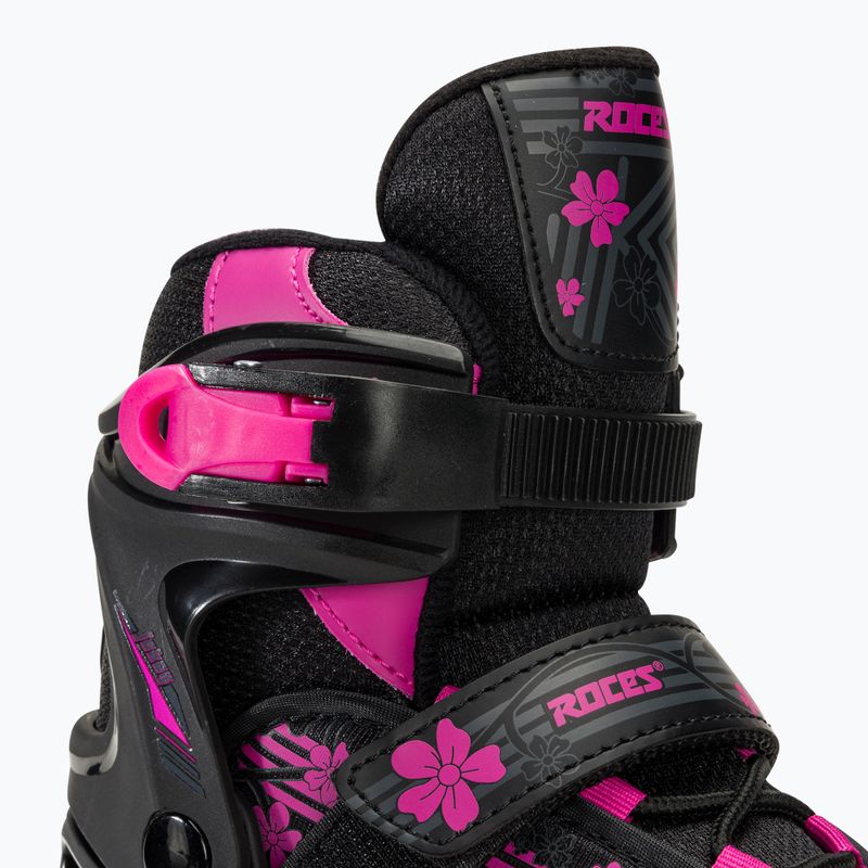 Roces Jokey 3.0 Kinder Rollschuhe schwarz/rosa 5