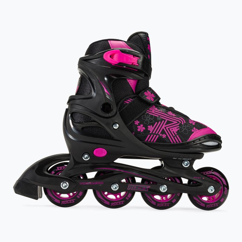 Roces Jokey 3.0 Kinder Rollschuhe schwarz/rosa 6