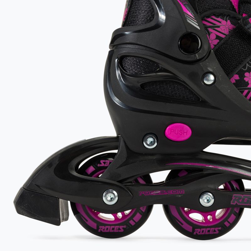 Roces Jokey 3.0 Kinder Rollschuhe schwarz/rosa 7