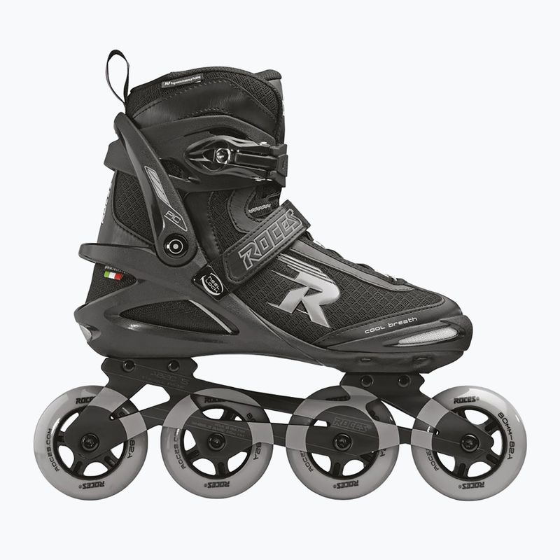 Herren Roces Pic Tif schwarz/hellgrau Rollschuhe