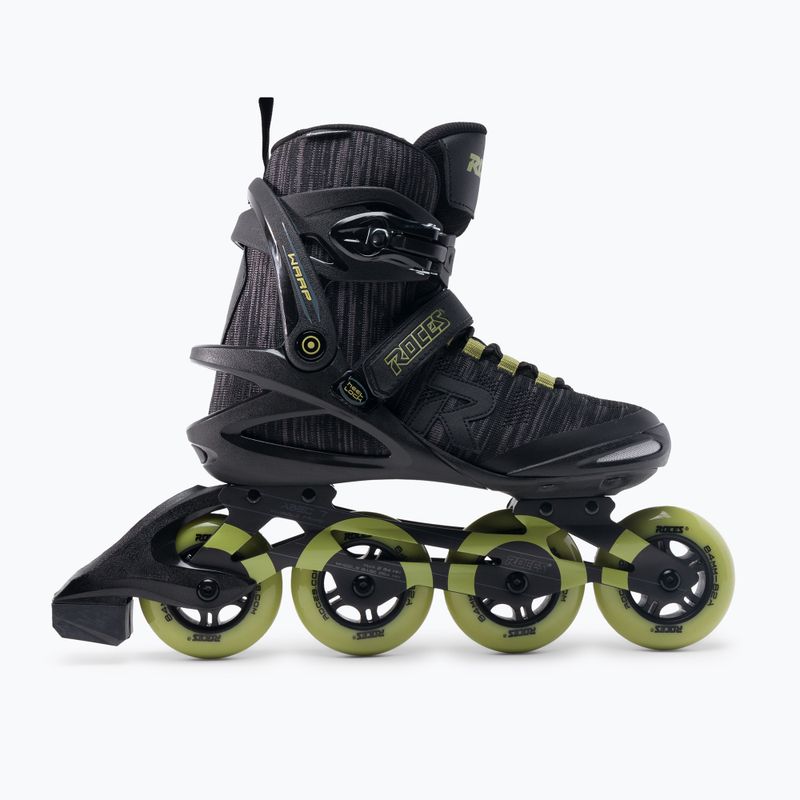 Inline-Skates Herren Roces Warp Thread TIF schwarz 4874 2