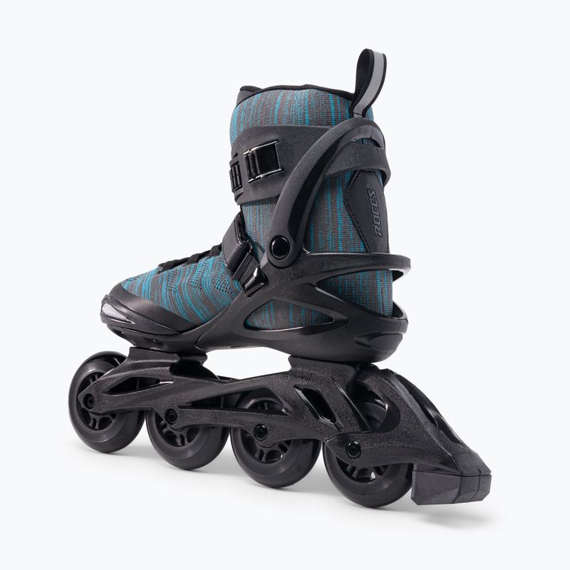 Inline-Skates Herren Roces Weft Thread TIF schwarz 4875 3