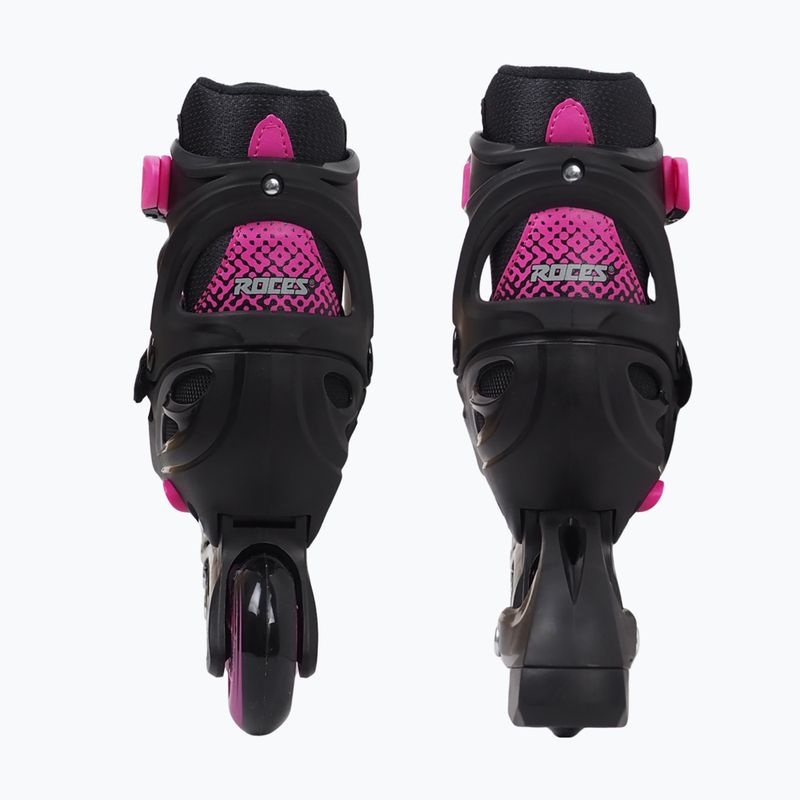 Roces Jokey X Girl Kinder Rollschuhe schwarz/rosa 5