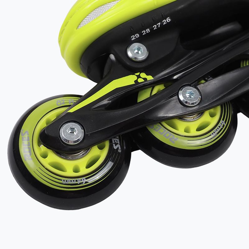 Roces Jokey X Boy Kinder Rollschuhe schwarz/lime 6