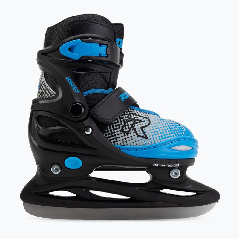 Kinderschlittschuhe Roces Jokey Ice X black/astro blue 2