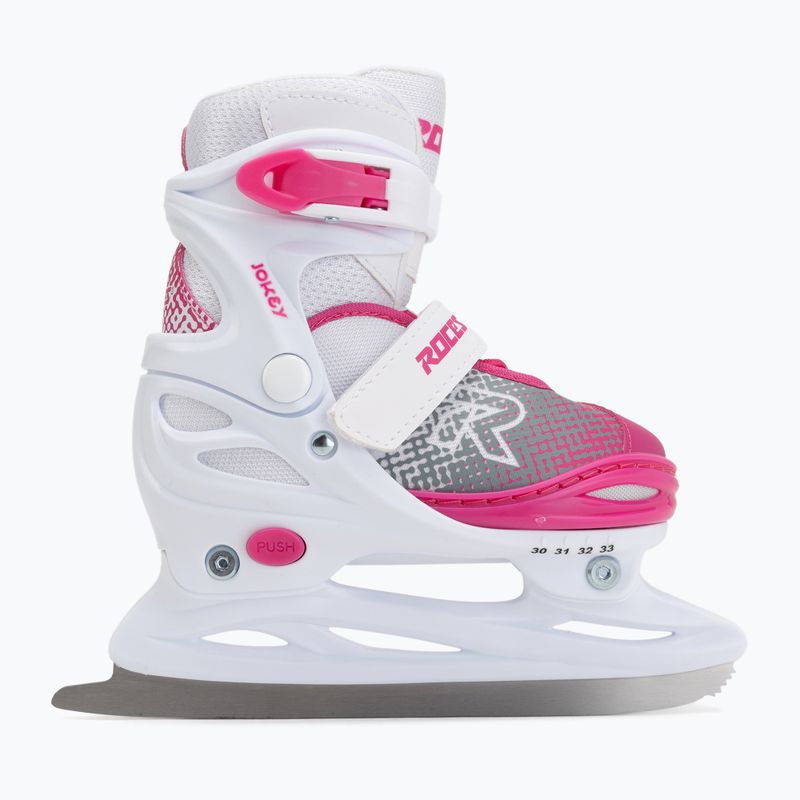 Kinderschlittschuhe Roces Jokey Ice X white/pink 2
