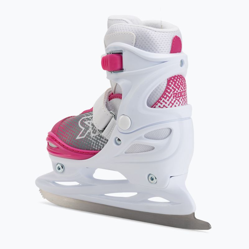 Kinderschlittschuhe Roces Jokey Ice X white/pink 3