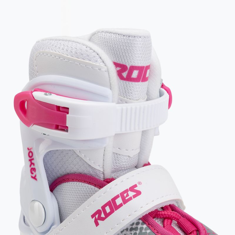 Kinderschlittschuhe Roces Jokey Ice X white/pink 5