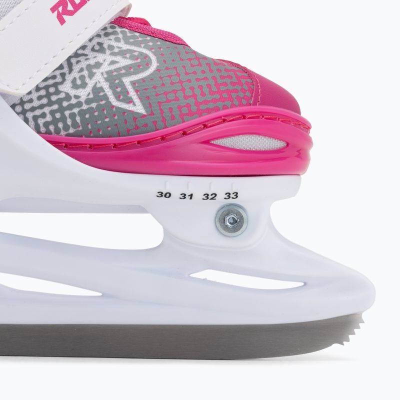Kinderschlittschuhe Roces Jokey Ice X white/pink 7