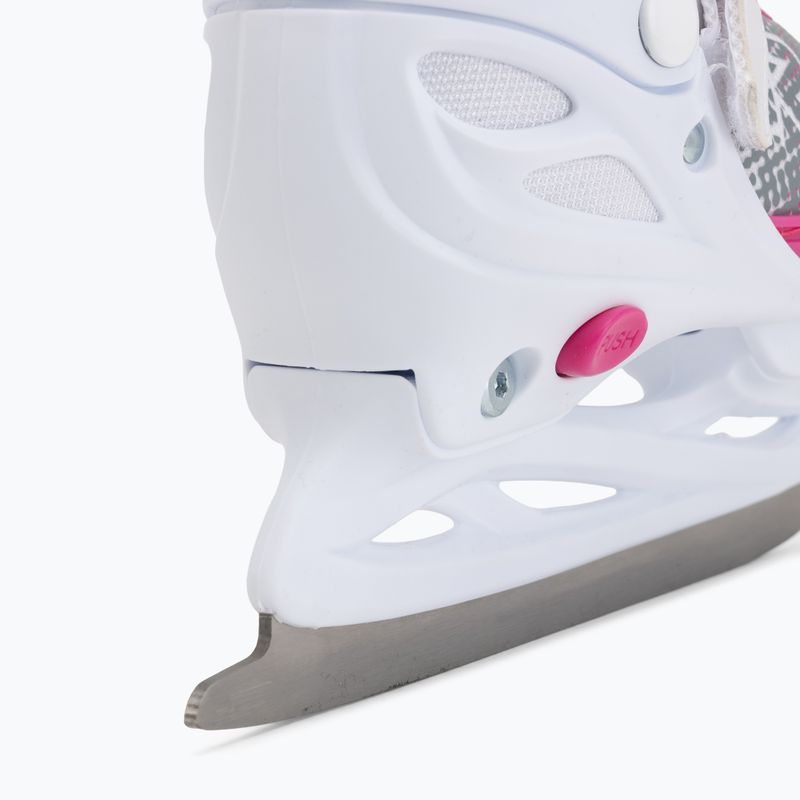 Kinderschlittschuhe Roces Jokey Ice X white/pink 8