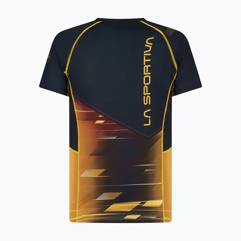 LaSportiva Wave Herren Laufshirt gelb und schwarz P42999100 2