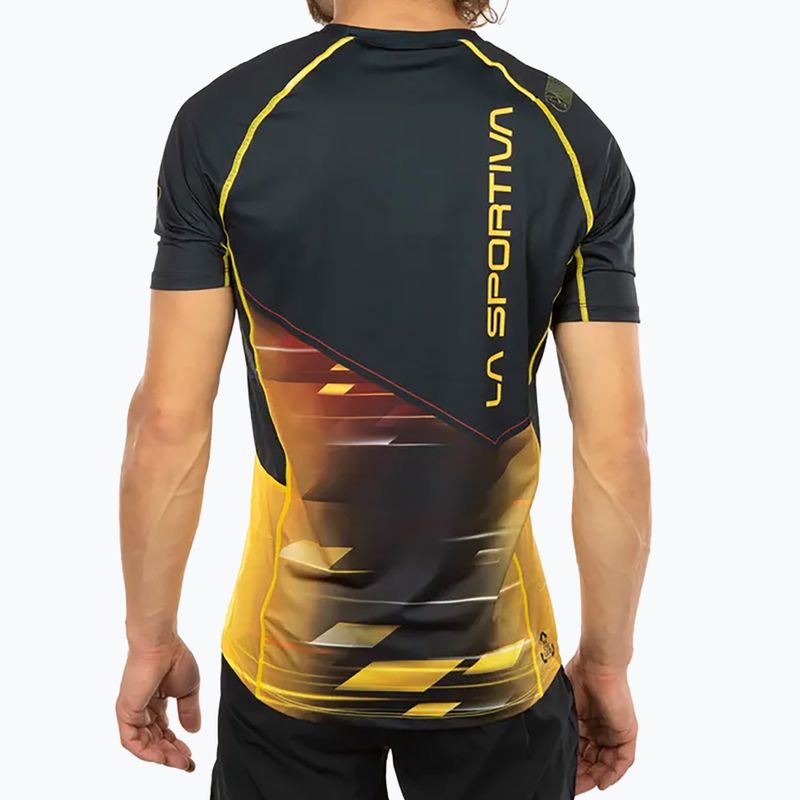 LaSportiva Wave Herren Laufshirt gelb und schwarz P42999100 4