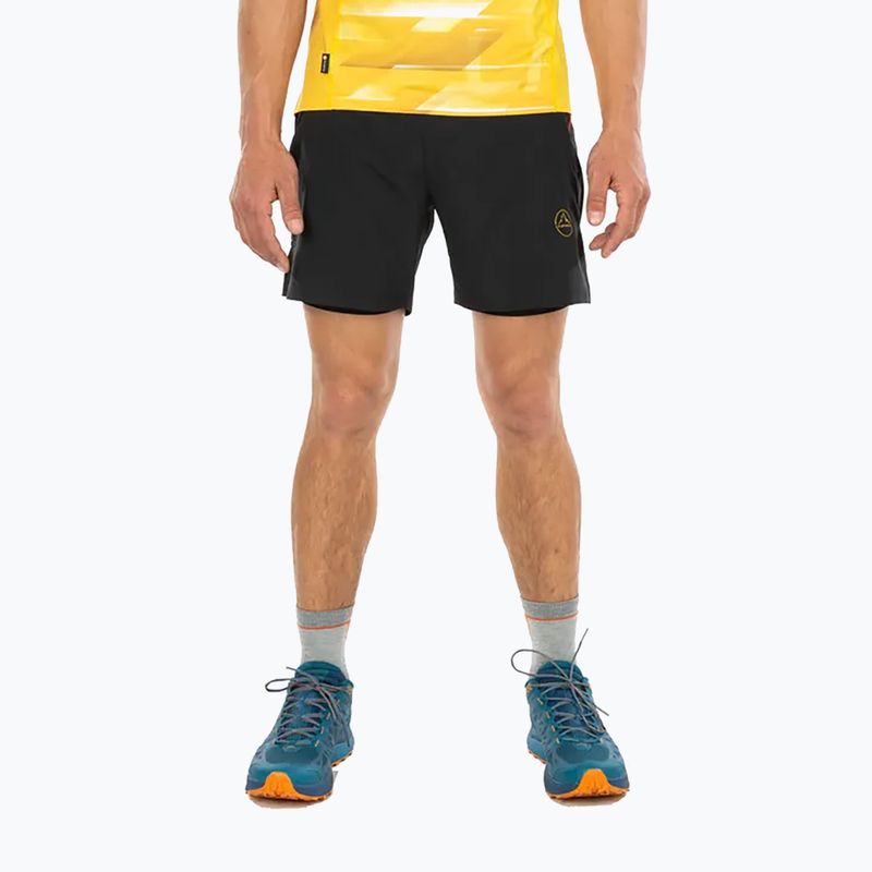 LaSportiva Herren Ultra Distance Short 7" Laufshorts schwarz P45999100 3