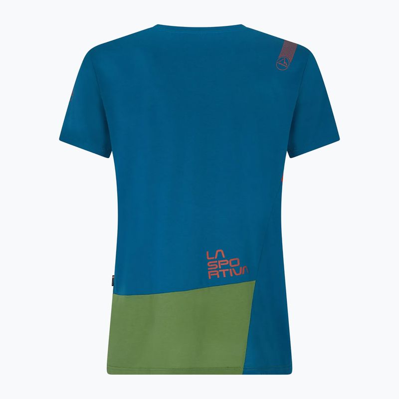 La Sportiva Herren Kletterhemd Grip grün-blau N87718623 2