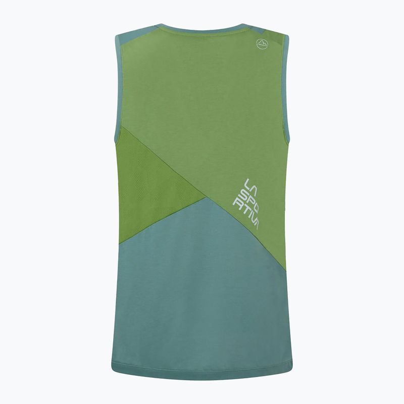La Sportiva Herren Kletter-T-Shirt Crimp Tank grün N86718714 2