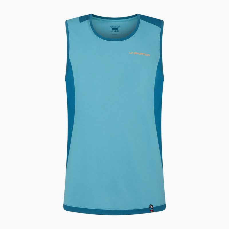 Herren Kletterhemd La Sportiva Crimp Tank blau N86624623