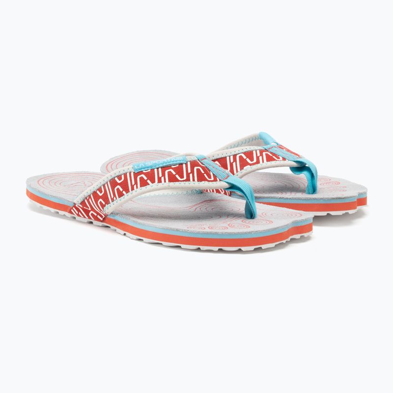 La Sportiva Swing hibiskus/malibu blau Damen Pantoletten 4