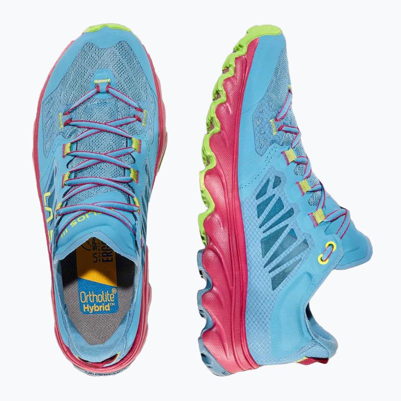 Laufschuhe Damen La Sportiva Helios III topaz/ red plum 11
