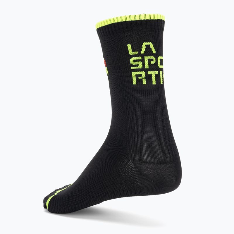 LaSportiva For Your Mountain Laufsocken gelb und schwarz 69R999720 2