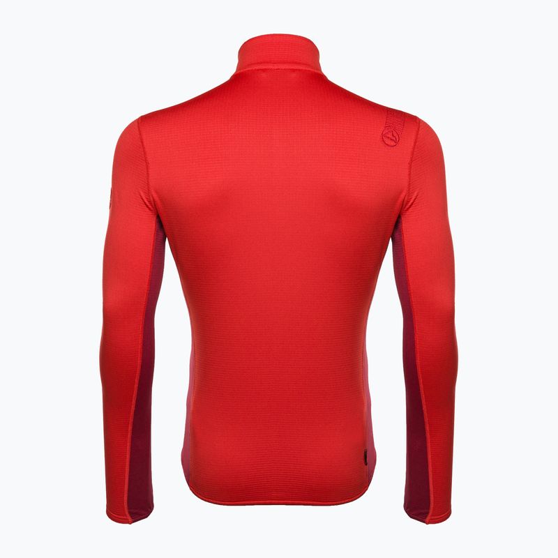 Herren La Sportiva Chill Fallschirmspringer Sweatshirt rot L66319320 2