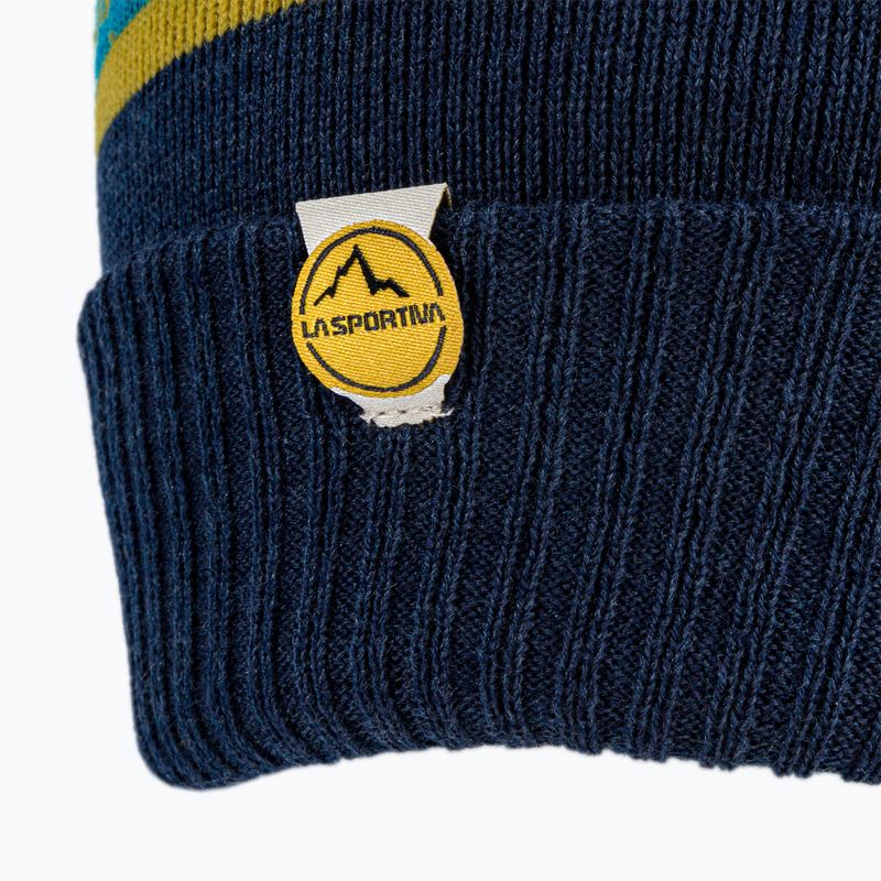 La Sportiva Orbit Beanie Wintermütze blau Y64629635 3