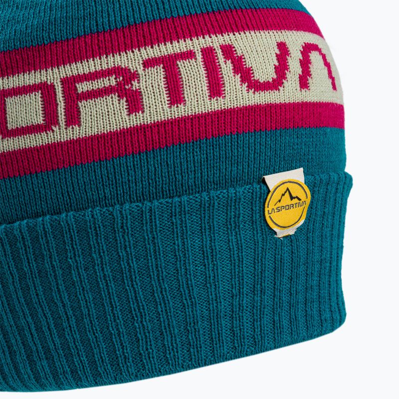 La Sportiva Orbit Beanie Wintermütze blau Y64635727 3