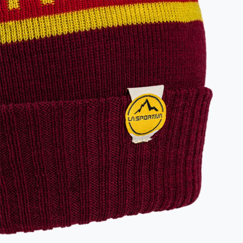 La Sportiva Orbit Beanie Wintermütze rot Y64320319 3