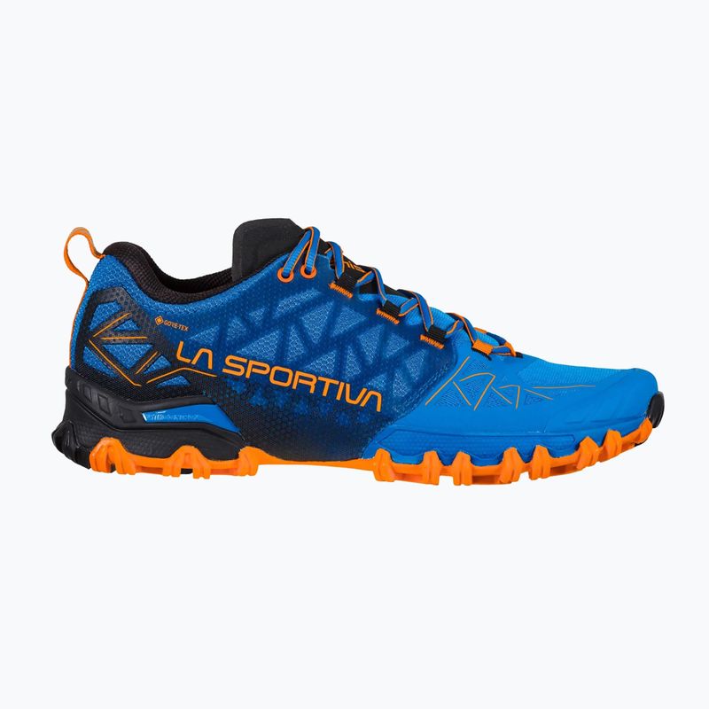 La Sportiva Bushido II GTX electric blue/tiger Herren Laufschuh 12