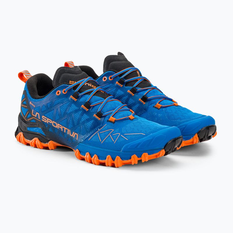 La Sportiva Bushido II GTX electric blue/tiger Herren Laufschuh 4