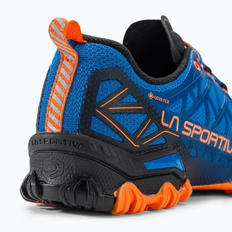 La Sportiva Bushido II GTX electric blue/tiger Herren Laufschuh 9