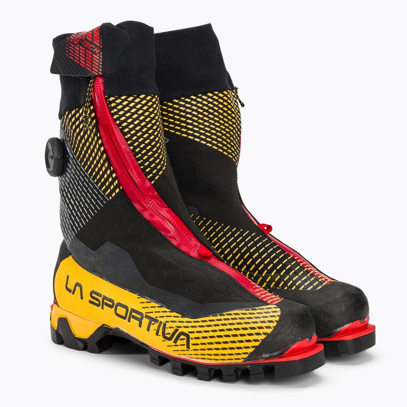 Herren La Sportiva Aequilibrium Top GTX Hochgebirgsschuh schwarz/gelb 31F999100 4