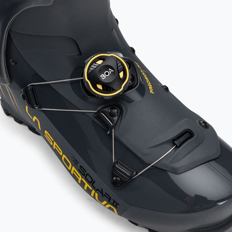 Tourenskischuhe Herren La Sportiva Solar II grau-gelb 89G91 7