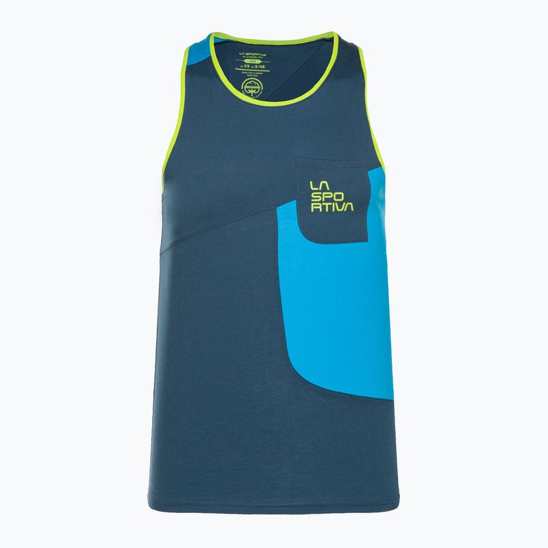 Herren Kletterhemd La Sportiva Dude Tank blau N43639637