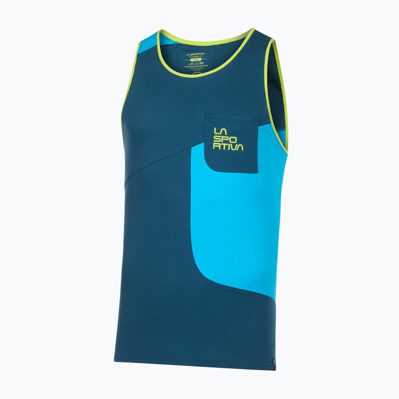 Herren Kletterhemd La Sportiva Dude Tank blau N43639637