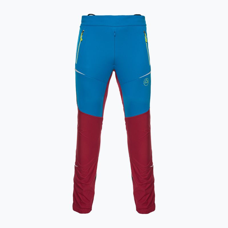 La Sportiva Herren-Trekkinghose Ikarus sangria/electric blue 5