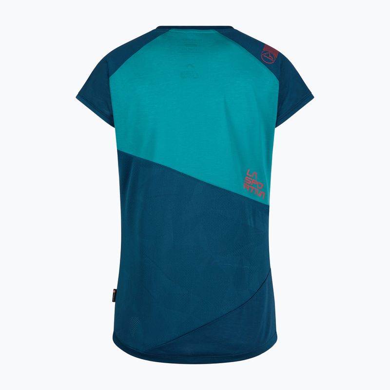 LaSportiva Hold Damen Kletterhemd blau und navy O81638639 2