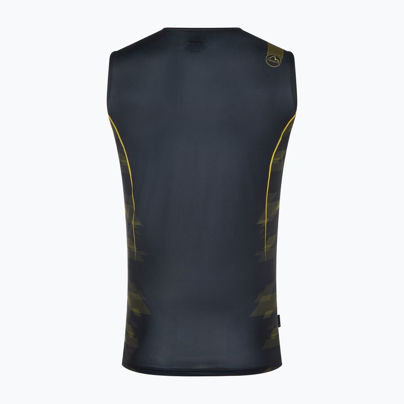 Herren La Sportiva Pacer Tank Laufshirt schwarz P72999100 2